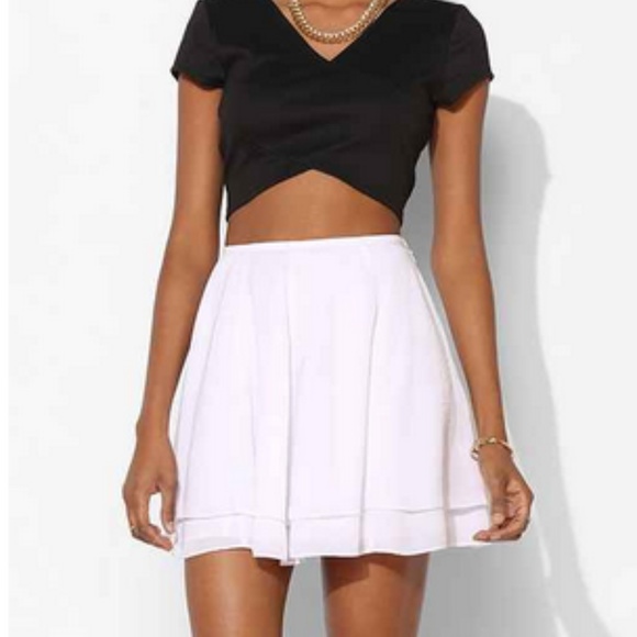 Urban Outfitters Dresses & Skirts - silence + noise tiered skirt IN BLACK